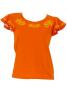 Hula T-shirt / Frilled Sleeve with Tiare embroidery / GKD2go