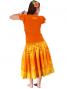 Hula T-shirt / Frilled Sleeve with Tiare embroidery / GKD2go
