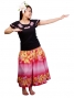 Hula T-shirt / Frilled Sleeve with Tiare embroidery / GKD2pib