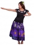 Hula T-shirt / Frilled Sleeve with Tiare embroidery / GKD2wb