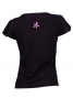 Hula T-shirt / Frilled Sleeve with Hibiscus embroidery / GKD3pb