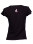 Hula T-shirt / Frilled Sleeve with Hibiscus embroidery / GKD3pib