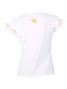 Hula T-shirt / Frilled Sleeve with Lily embroidery / GKD4gw