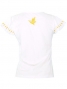 Hula T-shirt / Frilled Sleeve with Bird of Paradise & Butterfly / GKD5gw