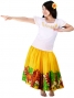 Hula T-shirt / Frilled Sleeve with Bird of Paradise & Butterfly / GKD5gw