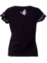 Hula T-shirt / Frilled Sleeve with Bird of Paradise & Butterfly / GKD5sb