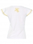 Hula T-shirt / Frilled Sleeve with Honu embroidery / GKD6gw