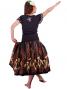 Hula T-shirt / Frilled Sleeve with Honu embroidery / GKD6sb