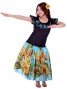 Hula T-shirt / Frilled Sleeve with Honu embroidery / GKD6tbb