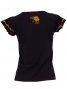 Hula T-shirt / Frilled Sleeve with Rose embroidery / GKD8gb