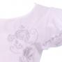 Hula T-shirt / Frilled Sleeve with Rose embroidery / GKD8sw