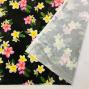 Hula Fabric / Plumeria / JKH-518-BK