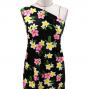 Hula Fabric / Plumeria / JKH-518-BK