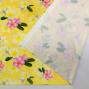 Hula Fabric / Plumeria / JKH-518-YE