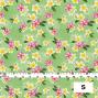 Hula Fabric / Plumeria / JKH-518-LGR