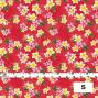 Hula Fabric / Plumeria / JKH-518-RD