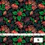Hula Fabric / Lehua / JKH-522-BK