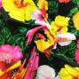 Hula Fabric / Hibiscus / JKH-524-BK