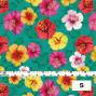 Hula Fabric / Hibiscus / JKH-524-GR