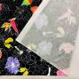 Hula Fabric / Tropical Birds / JKH-526-BK