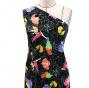 Hula Fabric / Tropical Birds / JKH-526-BK