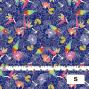 Hula Fabric / Tropical Birds / JKH-526-BL