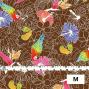 Hula Fabric / Tropical Birds / JKH-526-BR