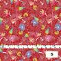 Hula Fabric / Tropical Birds / JKH-526-RD