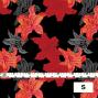Hula Fabric / Lily / JKH-528-BK