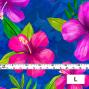 Hula Fabric / Hibiscus / JKH-554-BL