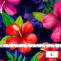Hula Fabric / Hibiscus / JKH-554-NV