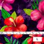 Hula Fabric / Hibiscus / JKH-554-PU