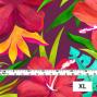 Hula Fabric / Hibiscus / JKH-556-RDPU