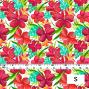Hula Fabric / Hibiscus / JKH-556-WH