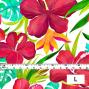 Hula Fabric / Hibiscus / JKH-556-WH