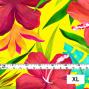 Hula Fabric / Hibiscus / JKH-556-YE