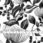 Hula Fabric / Lehua / JKH-558-BK