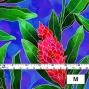 Hula Fabric / Red Ginger / JKH-562-BL