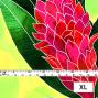 Hula Fabric / Red Ginger / JKH-562-GRYE