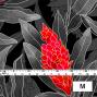 Hula Fabric / Red Ginger / JKH-562-GY