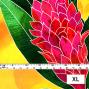 Hula Fabric / Red Ginger / JKH-562-YE