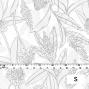 Hula Fabric / Ginger / JKH-564-WH