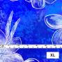 Hula Fabric / Plumeria / JKH-566-BL