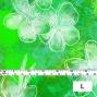 Hula Fabric / Plumeria / JKH-566-GR