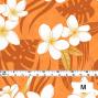 Hula Fabric / Plumeria / JKH-568-OR