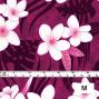 Hula Fabric / Plumeria / JKH-568-RDPU