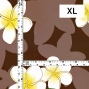 Hula Fabric / Plumeria / JKH-576-BR
