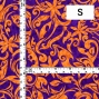 Hula Fabric / Kahiko&Tiare / JKH-578-PUOR