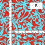 Hula Fabric / Kahiko&Tiare / JKH-578-RDLBL