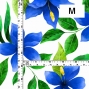 Hula Fabric / Hibiscus / JKH-586-WHBL